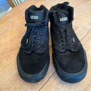 Vans Men's Black Canvas Sneakers